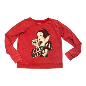 Disney Snow White Pullover Just One Bite‎ Size Medium Womens